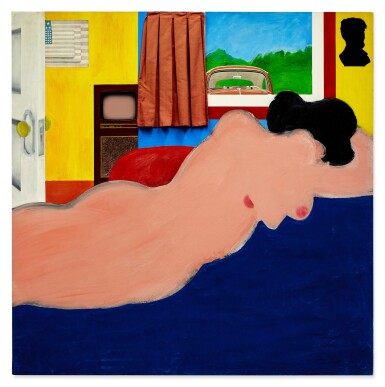 Tom Wesselman, Great American Nude No. 43