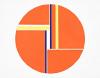 Untitled (Orange Tondo)