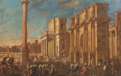 Agrippina Landing at Brundisium with the Ashes of Germanicus | Agrippine rapportant à Rome les cendres de Germanicus