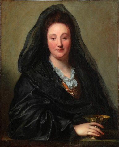 Presumed portait of Catherine Condummer playing Rodogune | Portait présumé de Catherine Condummer dans le rôle de Rodogune