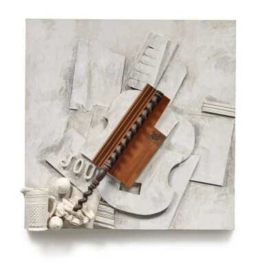 Braque Still Life with Guitar and Pitcher