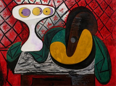 Pablo Picasso, Compotier et guitare