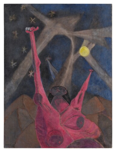 Rufino Tamayo, Mujer en la noche (Woman in the Night)