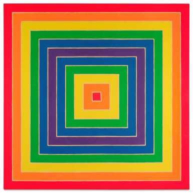 Frank Stella, Concentric Square