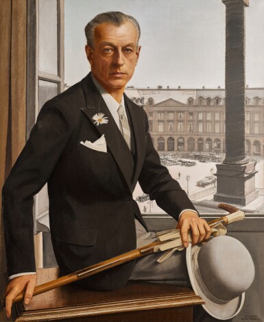 Bernard Boutet de Monvel, Autoportrait Place Vendôme