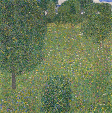 Gustav Klimt, Blumenwiese (Blooming Meadow)