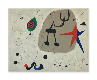 Joan Miró, Femme, étoiles
