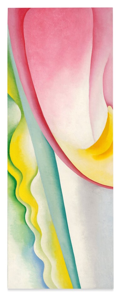 Georgia O'Keeffe, Pink Tulip (Abstraction - #77 Tulip)