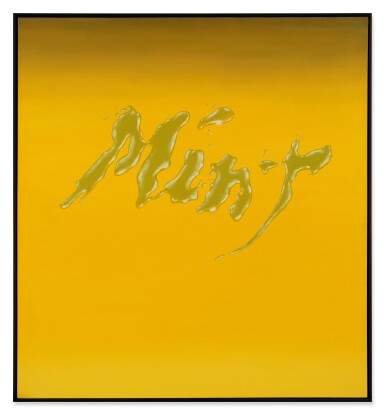 Ed Ruscha, Mint (Green)
