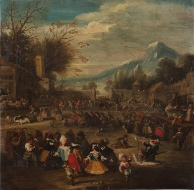 A Carnival scene | Scène de carnaval