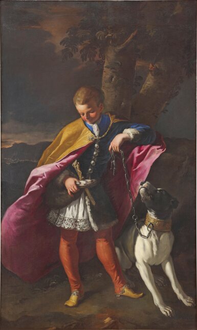 Portrait of Michelino Pagani, Turkish Slave adopted by the Marquis Cesare Pagani