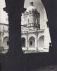 Mexican church courtyard