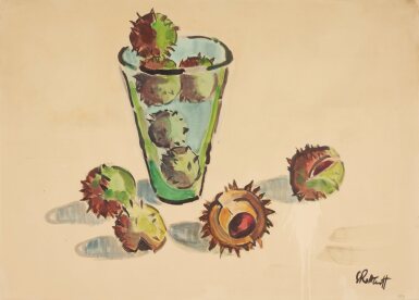 Kastanien und grünes Glas (Chestnuts and a Green Glass)