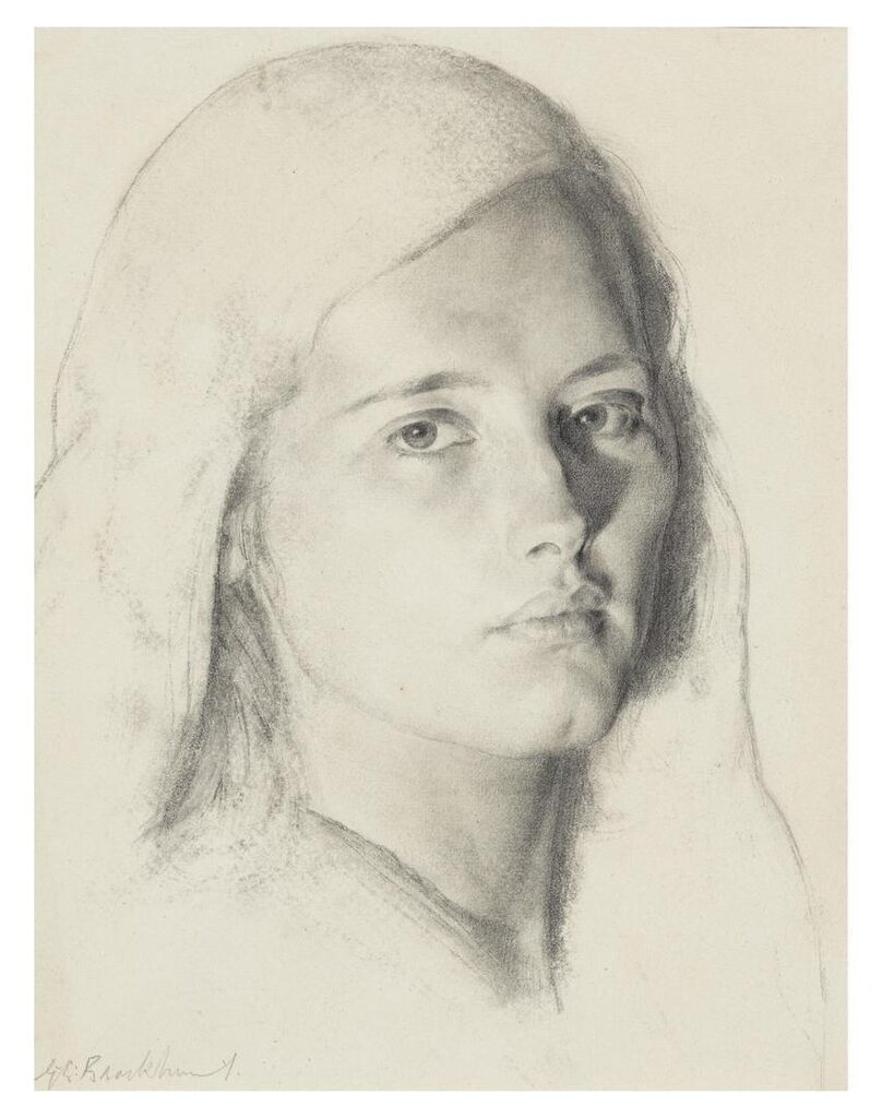 Portrait Study of a Young Woman