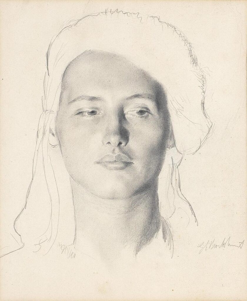 Portrait study of a lady