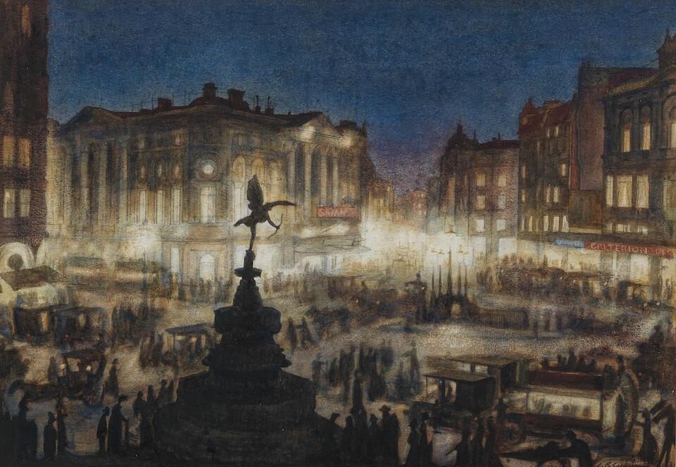 Piccadilly by Night
