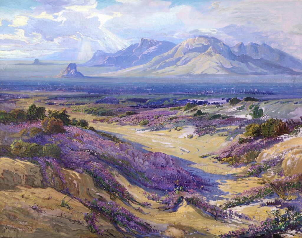 Verbena Time on the Desert