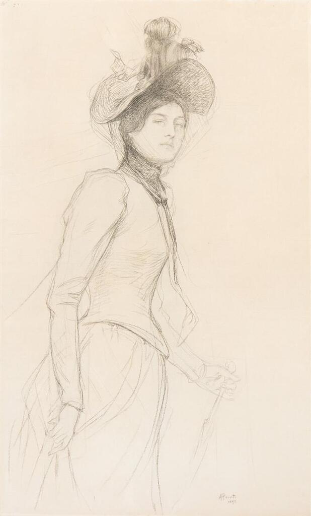 Parisienne (Portrait of Hélène Linder)