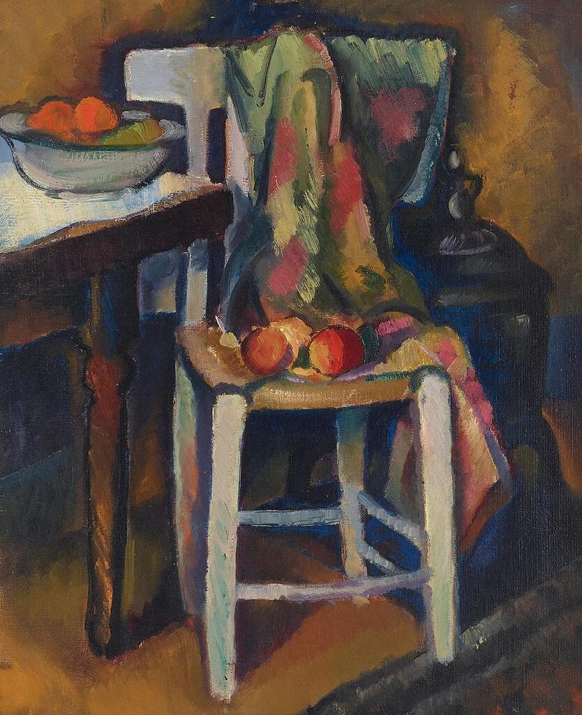 Still Life with Oranges and Apples