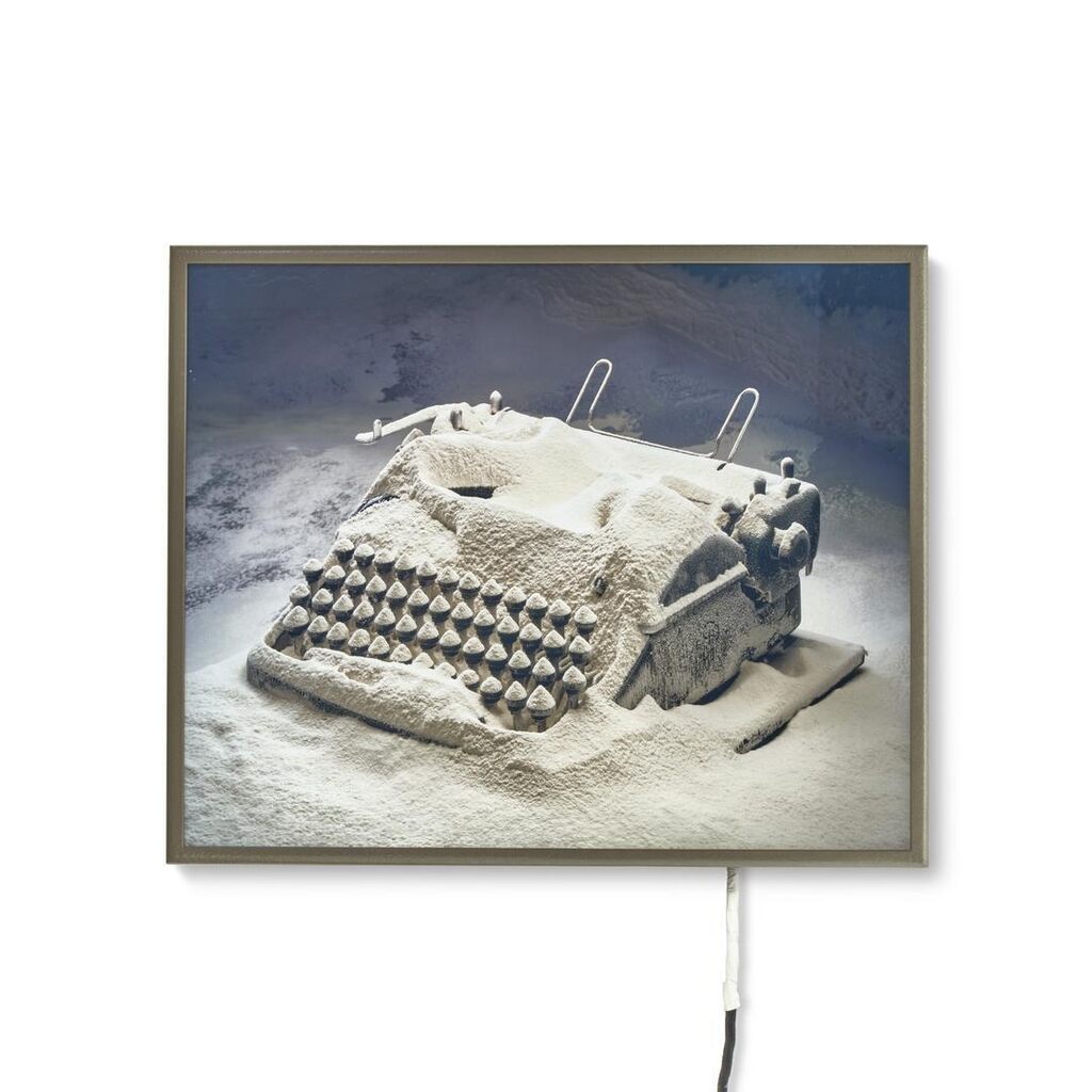 Typewriter with Flour
