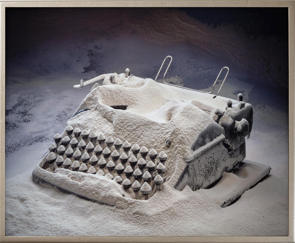 Typewriter with Flour