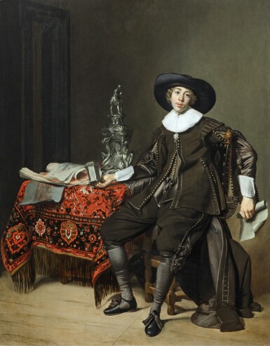 Portrait d'un orfèvre, probablement Christiaen van Vianen ou Simon Andriesz. Valckenier