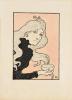 EUGÈNE GRASSET (1845-1917).  [LA VITRIOLEUSE.] 1893. 23½x17 inches, 59½x43 cm. [André Marty, Paris.]