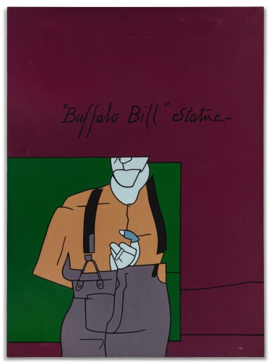 Paesaggio "Buffalo Bill" Statue