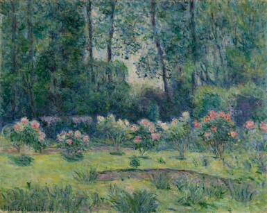 La Roseraie du jardin Monet à Giverny 