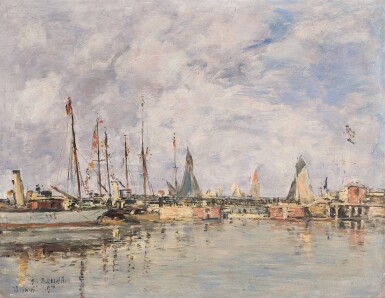 Deauville, le bassin 