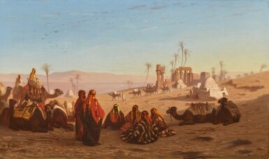 Rest by the Ruins of Ancient Hermonthis
