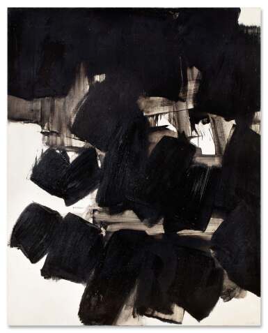 Pierre Soulages, Peinture 162 x 130 cm, 2 mai 1963