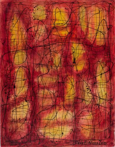 Untitled (Red Abstract)