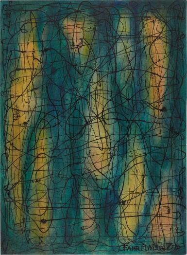 Untitled (Green Abstract)
