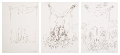 Untitled (Three Drawings)