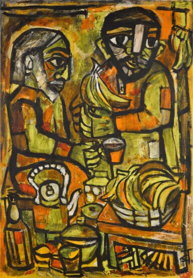 The Saint at the Eating-Stall