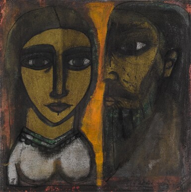 Untitled (Gold Couple)