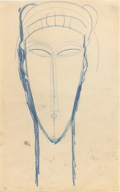 Tête de face