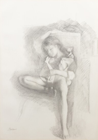 Jeune fille assise