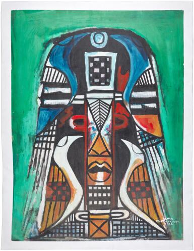 Four Bird Mask I