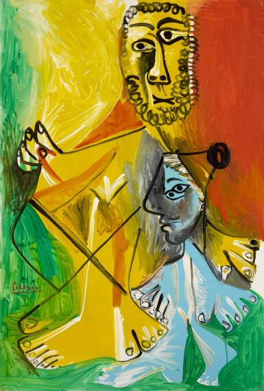 Pablo Picasso, Homme et enfant