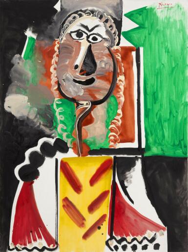 Pablo Picasso, Buste d'homme