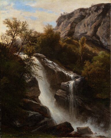The Lower Reichenbach Falls