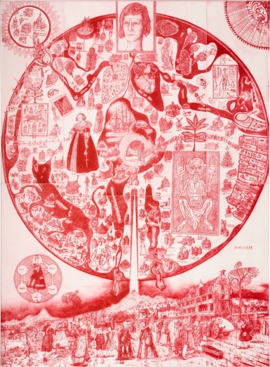 Map of Nowhere (Red)