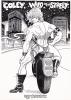 JOHN BLACKBURN (1939-2006) "Coley Wild in the Street."  (GAY ARTIST / LGBTQ ART / ZINES)