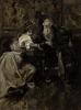 "Juliet Comes To Polonius." Illustration for Shakespeare's Hamlet