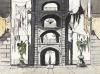 Set design for "Roma."