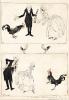 "Cock-a-doodle-doo! My dame has lost her shoe" for Mother Goose