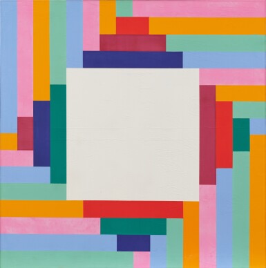 Integration von zwei vierfarbigen Systemen um weiß (Integration of two four-colour systems around white)