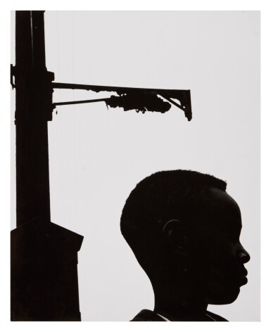 Untitled (Head in Silhouette)